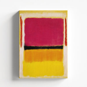 Stampa untitled viola giallo Mark Rothko canvas astratti famosi